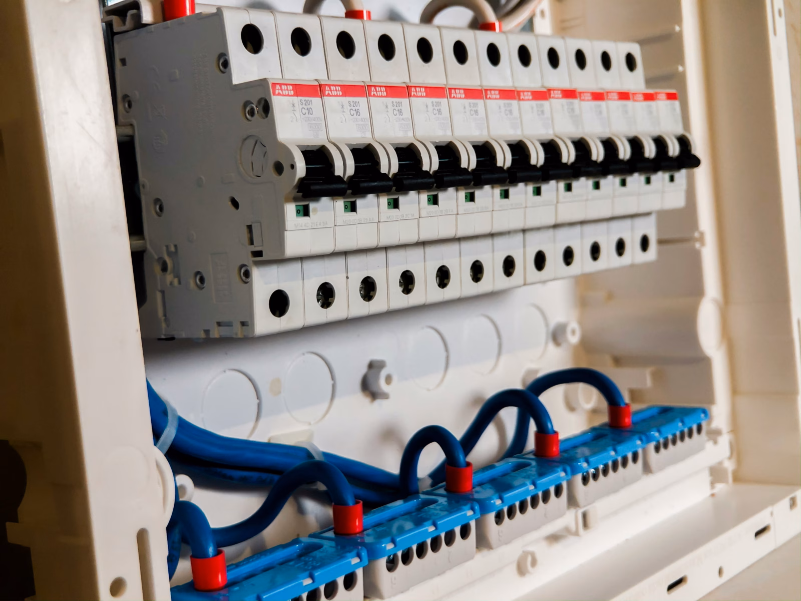 Garage switch board